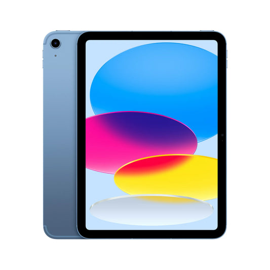 2022 Apple 10.9-inch iPad Wi-Fi + Cellular 256GB - Blue (10th Generation) Rent/OTB*