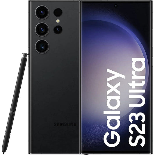 Samsung Galaxy S23 Ultra 5G Dual S918B 512GB 12GB RAM GSM Unlocked – Black. Rent/OTB*